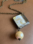 Art by Amy “Everyday Bloom” Pearl & Shadowbox Necklace