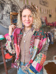 JG Patchwork Sunrise Top