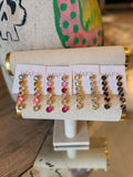 WAFA Medium Crystal Cascade Drop Earrings