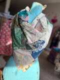 Jaded Gypsy Kantha Patchwork Large Square Scarf