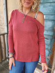 Sienna One-Shoulder Knit
