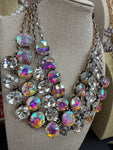 Chunky Crystal Necklace - 4 Options