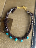 Lady the Brand Bandana Jade Necklace