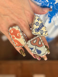 Bohemian Mosaic Tile Rings