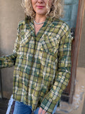 Jaded Gypsy Crisp Morning Air Flannel - 3 Colors