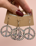 AB Peace Earrings