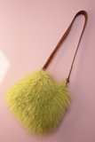 Chartreuse Mongolian Bag by Art by Amy