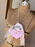 Sugarplum Santa Necklace by A Rare Bird