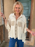 Desert Lace Wanderer Shacket