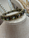 Volcano Gold Tone Stretch Bracelet