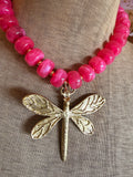 Dragonfly Dream Necklace by Jennifer Thames Originals