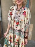 Bohemian Garden Maxi Dress