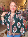Wildflower Forest Tunic (S-2X)