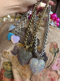 Chubby Love Crystal Heart Necklace