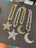Celestial Spark Pendant Necklace