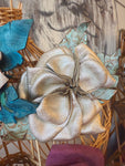 A Rare Bird Handmade Leather Bloom Pin