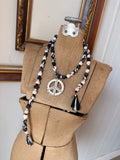 Peace & Patchwork Kantha Lanyard