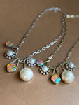 Pearl Dallas Alice Charm Necklace