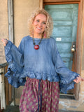Blooming Grace Top – Chambray by Jaded Gypsy