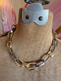Two-Tone Everyday Link Necklace