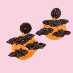 Bats in the Moonlight Earrings