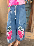 Rose Garden Denim Pants