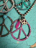 ✨ Peace, Love & Boho Necklace
