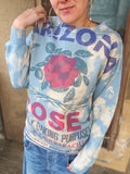 🌹 Arizona Rose Tie-Dye Sweatshirt
