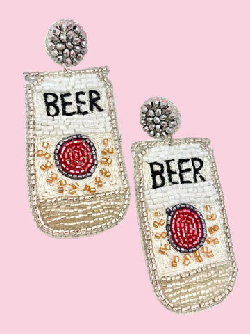 Beer Earrings