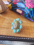 A Rare Bird Statement Ring - Turquoise