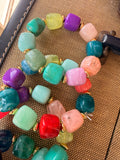 Color Theory Cube Stretch Bracelet