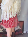 Candy Cane Sparkle Skort