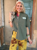 Lady Mechanic Stripe Shirt by LTB