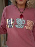 Poetry Tea Party Pullover