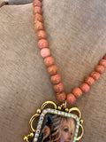 Southern Sweetheart Portrait Necklace