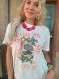 Look Up Tee by Lady the Brand - White