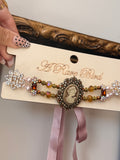 Amber Cameo Choker by A Rare Bird