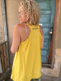 Mustard Beyond The Moon Tank by Jaded Gypsy