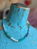 JTO Coastal Calm Jade & Agate Necklace
