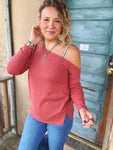 Sienna One-Shoulder Knit