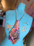Longhorn Luxe Kantha Necklace