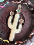 Tibetan Cactus Flower Pendant