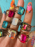 Gem Pop Stretch Rings