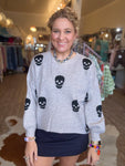 Spooky Cozy Skull Sweater