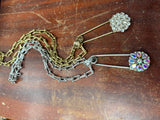 Pinned in Sparkle Necklace