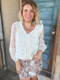 Ivory Meadow Top