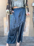 Midnight Lace Drape Pants