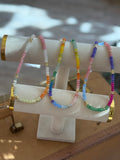 Dyed Jade Bead Necklace by Jennifer Thames Originals