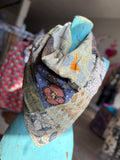 Jaded Gypsy Kantha Patchwork Large Square Scarf