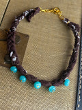 Lady the Brand Bandana Jade Necklace
